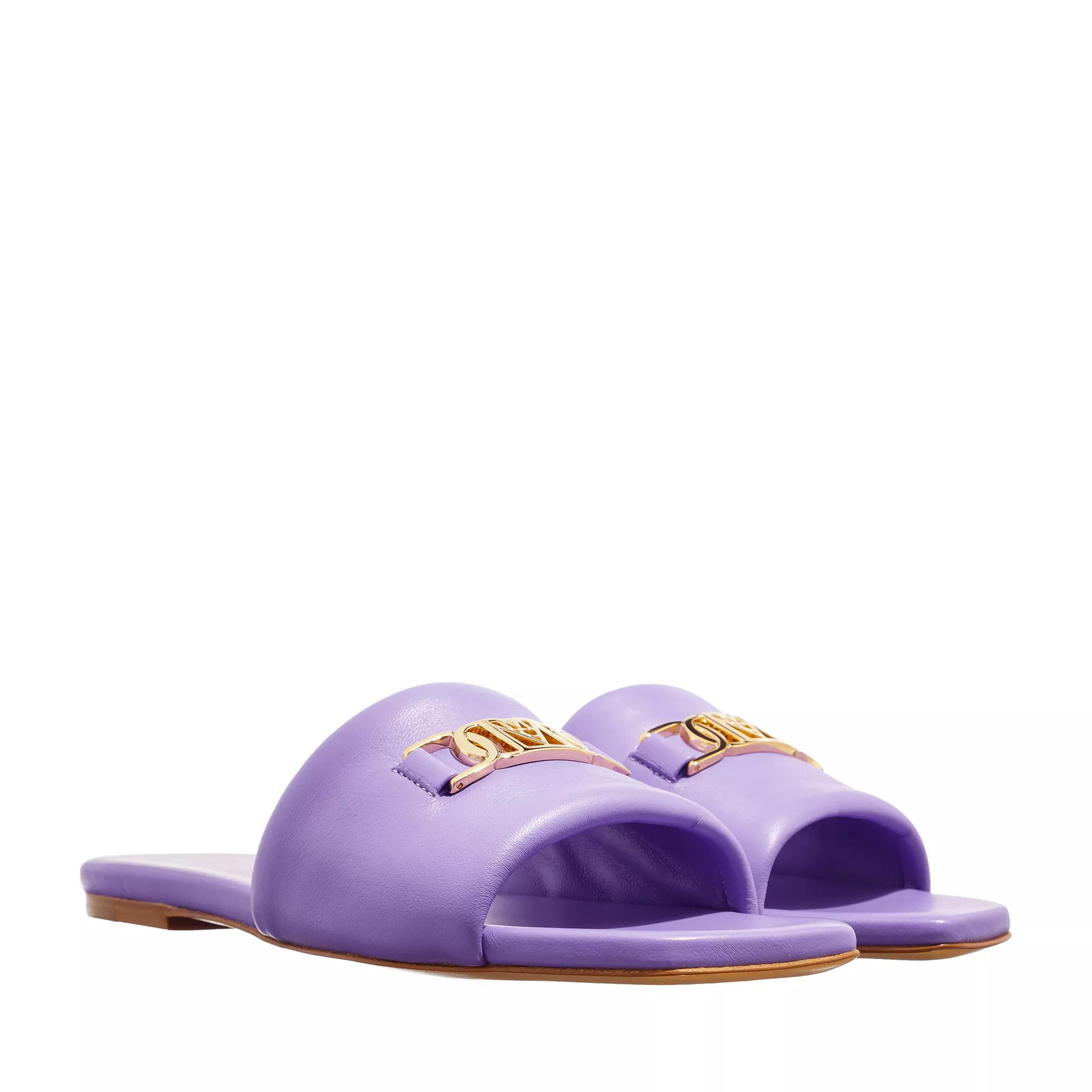 MCM Slipper & Pantoletten - Mode Travia W.Slide - Gr. 36 (EU) - in Violett - für Damen