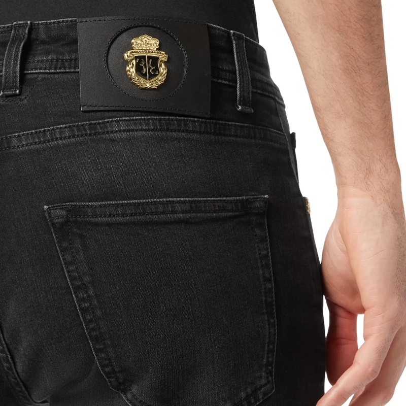 BILLIONAIRE Jeans mit geradem Bein Jeans Regular Fit schwarz(Image 2)