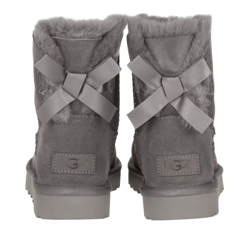 UGG Winterboots W Mini Bailey Bow Ii Grey(Image 5)