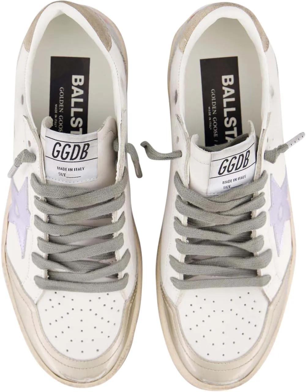 Thumbnail - Golden Goose Low-Top Sneaker - Ballstar Leather Upper Low-Top Sneaker - Gr. 38 (EU) - in Weiß - für Damen