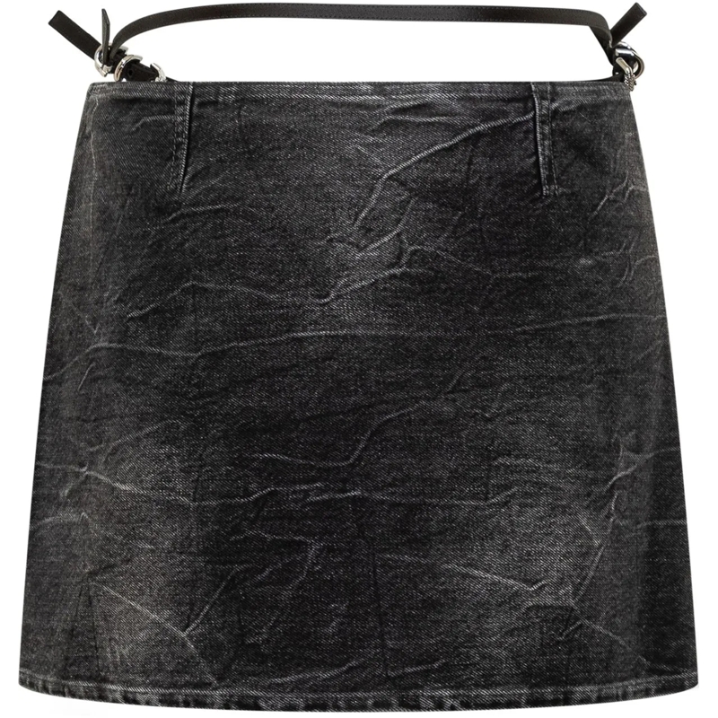 Givenchy Minijupe Minigonna in Jeans dunkelgrau(Image 2)