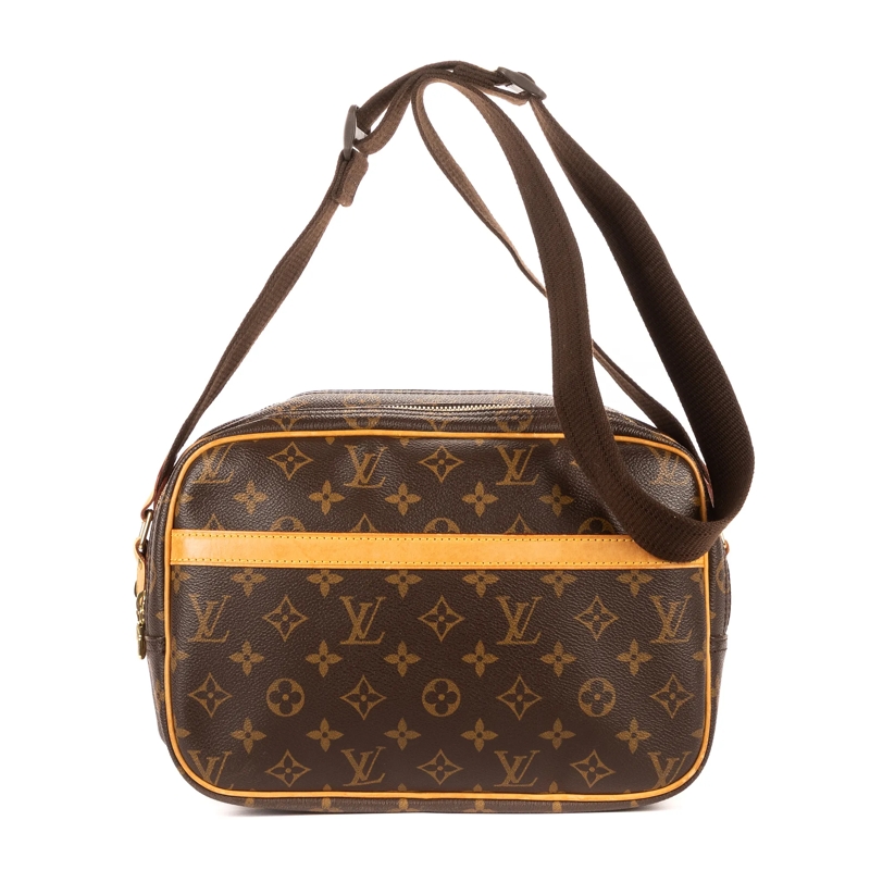 Louis Vuitton Crossbody Bag Reporter PM braun