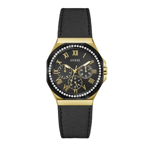 Guess Quartz Horloge Glaze Black