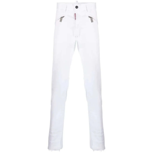 Dsquared2  Zip-Pockets Trousers White