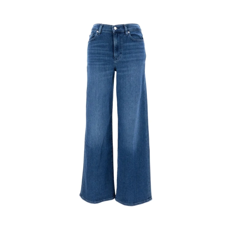 FRAME Jeans The Slim Palazzo Jeans Blue