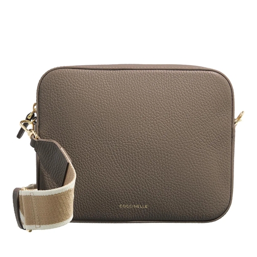 Coccinelle Tebe Warm Taupe 2 Sac à bandoulière