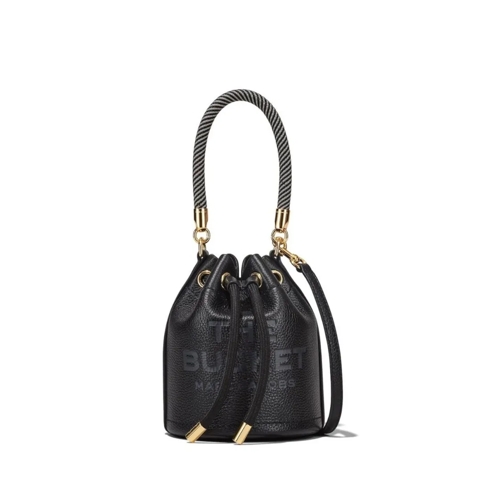 Marc Jacobs Sac reporter Black Leather Bucket Bag Black