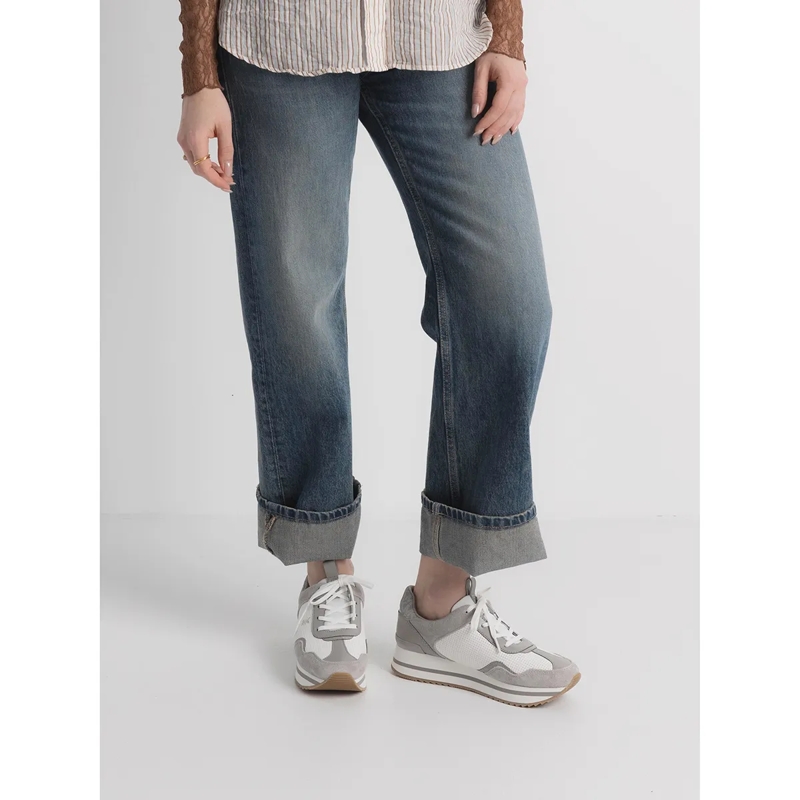 MICHAEL Michael Kors Low-Top-Sneaker Raina Trainer Quarry Grey(Image 3)