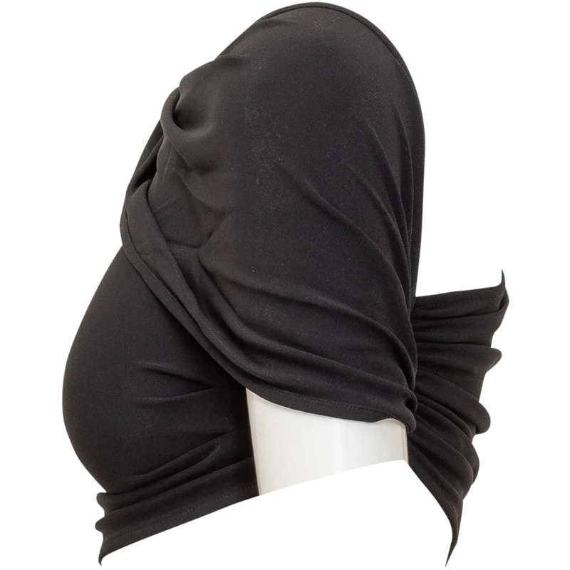 Casablanca T-shirt Top Draped schwarz(Image 3)