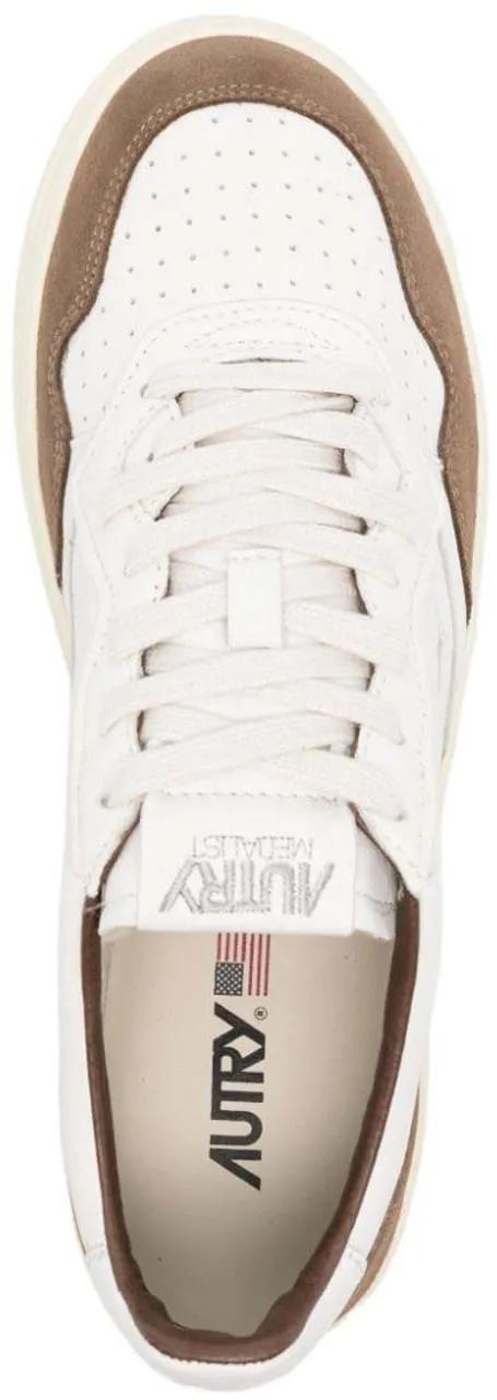 Thumbnail - Autry Low-Top Sneaker - Sneakers Goatsuede Whtcigar - Gr. 44 (EU) - in Weiß - für Damen