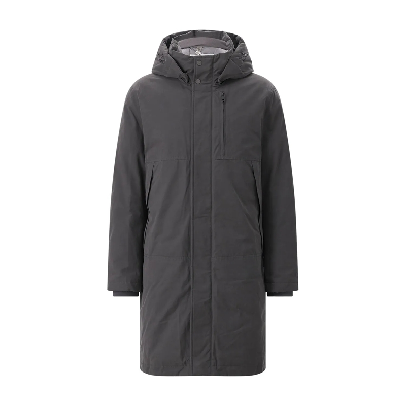 Duno  Parka Cratos mit Daunen grau