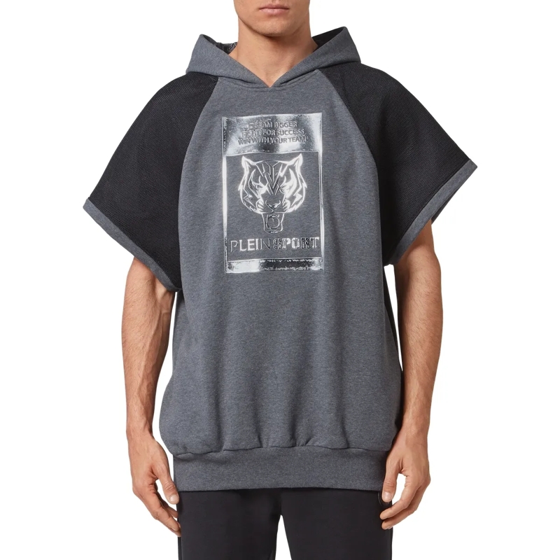 Plein Sport Top Hoodie Tiger dunkel-grau(Image 3)