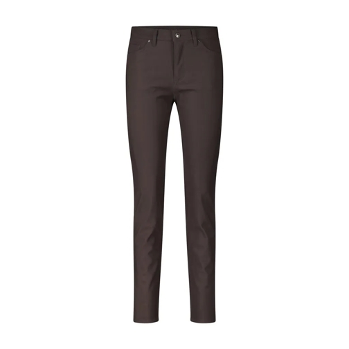 Raffaelo Rossi Pantalon décontracté Slim-Fit Stoffhose Suzy Dunkelbraun