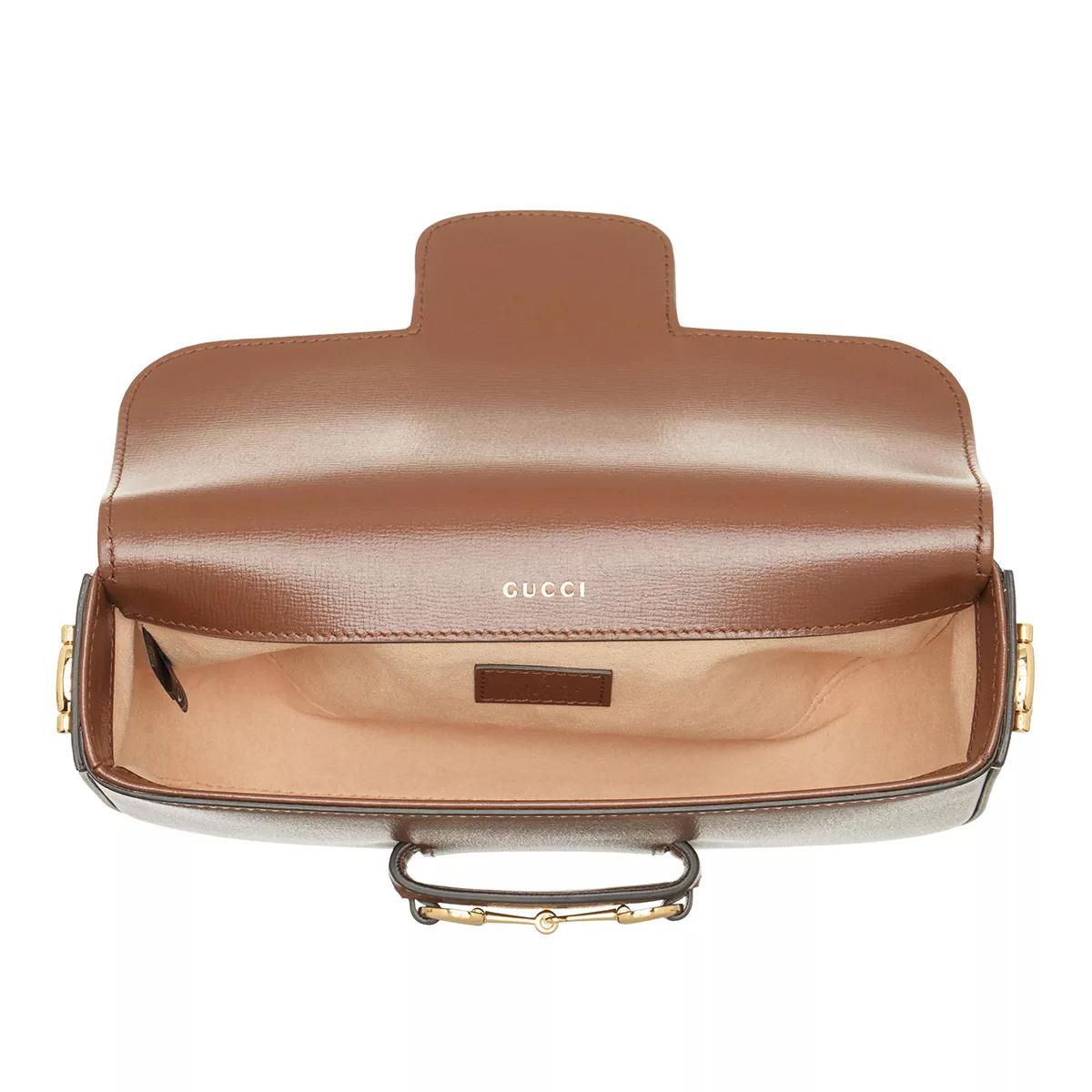 Gucci Crossbody bags Horsebit 1955 Small Shoulder Bag in bruin