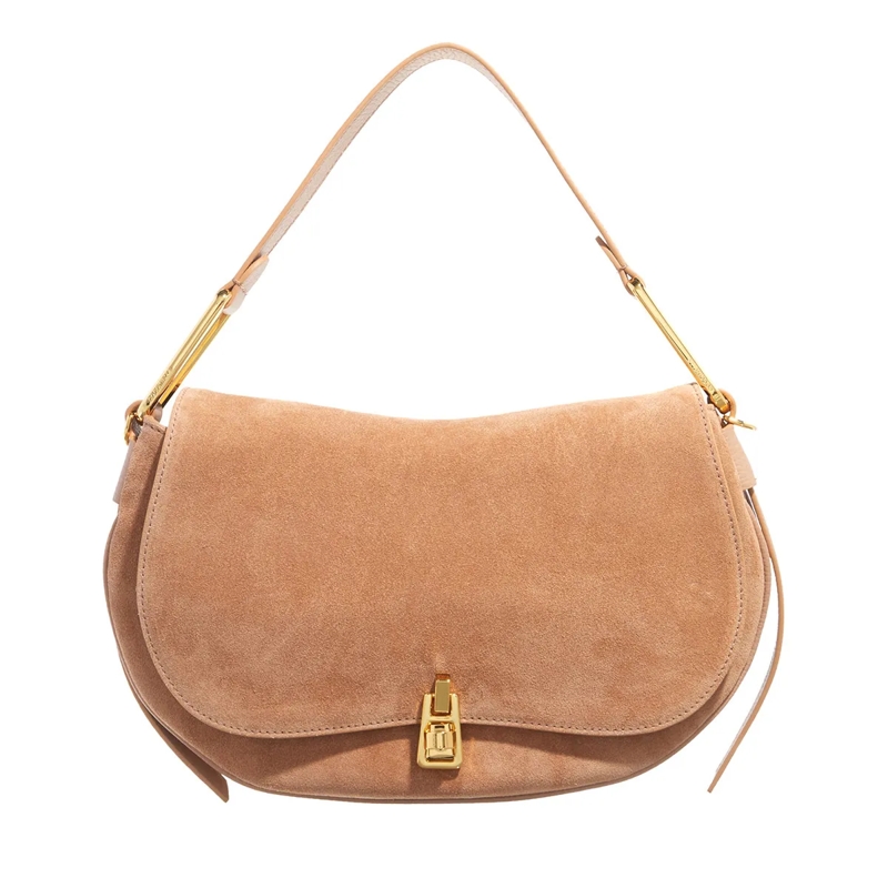Coccinelle Satchel Coccinelle Magie Suede Bim Skin/Skin