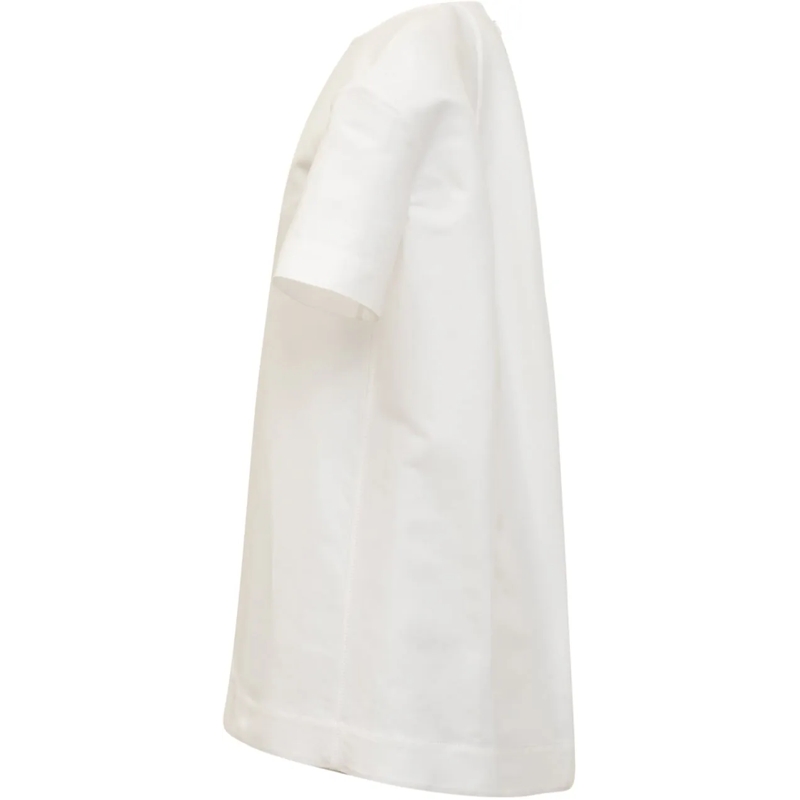 Marni Mini-robe Abito in Cotone weiß(Image 3)