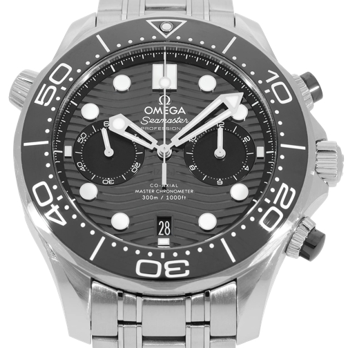 Omega Automatikuhr Seamaster Schwarz