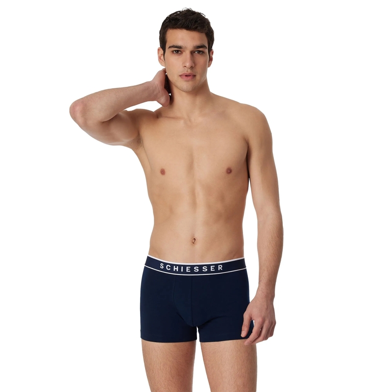 SCHIESSER  3PACK Shorts 3er Pack dunkel-blau(Image 4)
