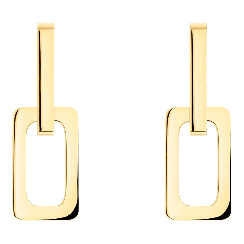 Liebeskind Berlin Ohrstecker Edelstahl Big Link gold(Image 10)