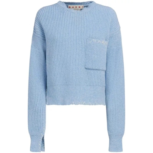 Marni Wool Jumper Blue 