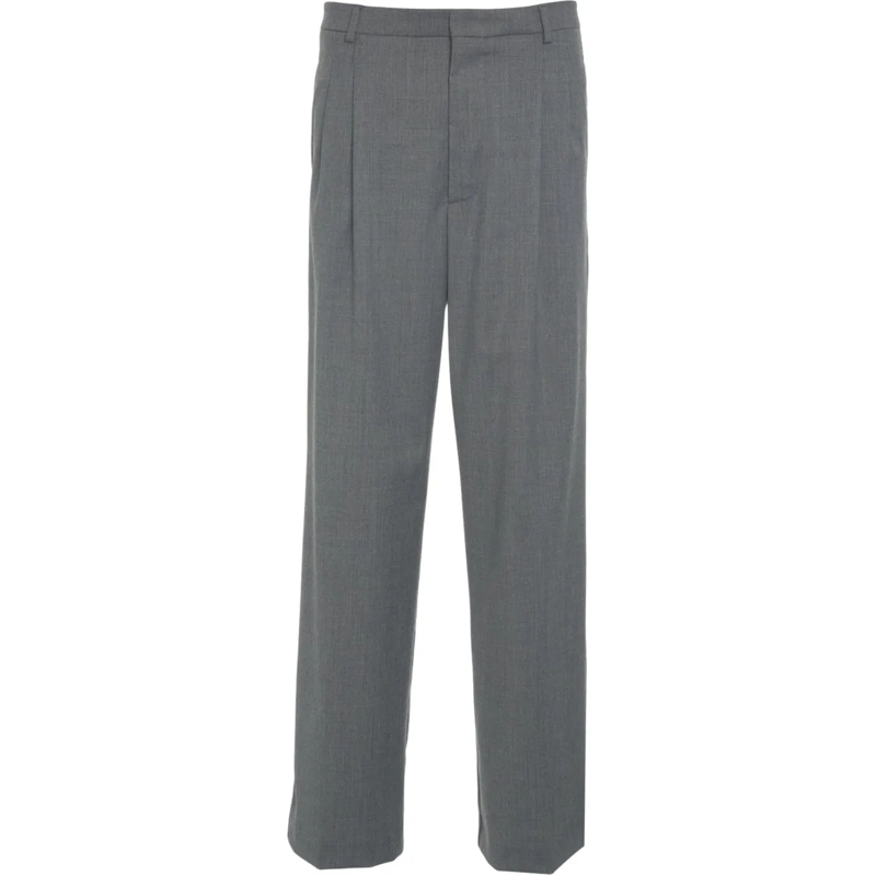 Amaranto Jeans à jambe droite Straight leg pants grau