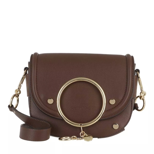 See By Chloé Mara Shoulder Bag Leather Somber Brown Crossbody Bag