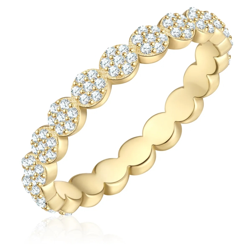 Glanzstücke München Ring Sterling Silber Ring Zirkonia gold(Image 2)