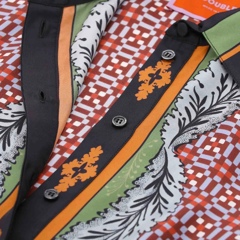 LaDoubleJ Maxi-jurk Maxikleid aus Seide Multicolor(Image 5)