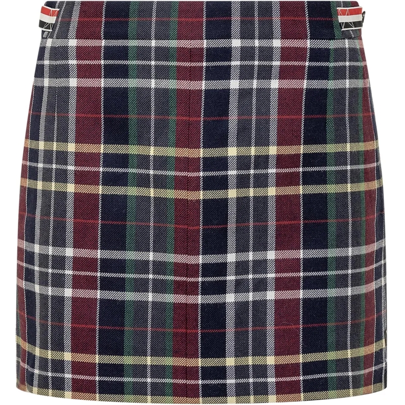 Thom Browne Minijupe Minigonna Check mehrfarbig