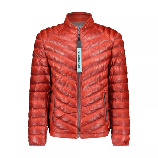 Milestone Lederjacke aus Nappa Leder 47702375432538 Rot 