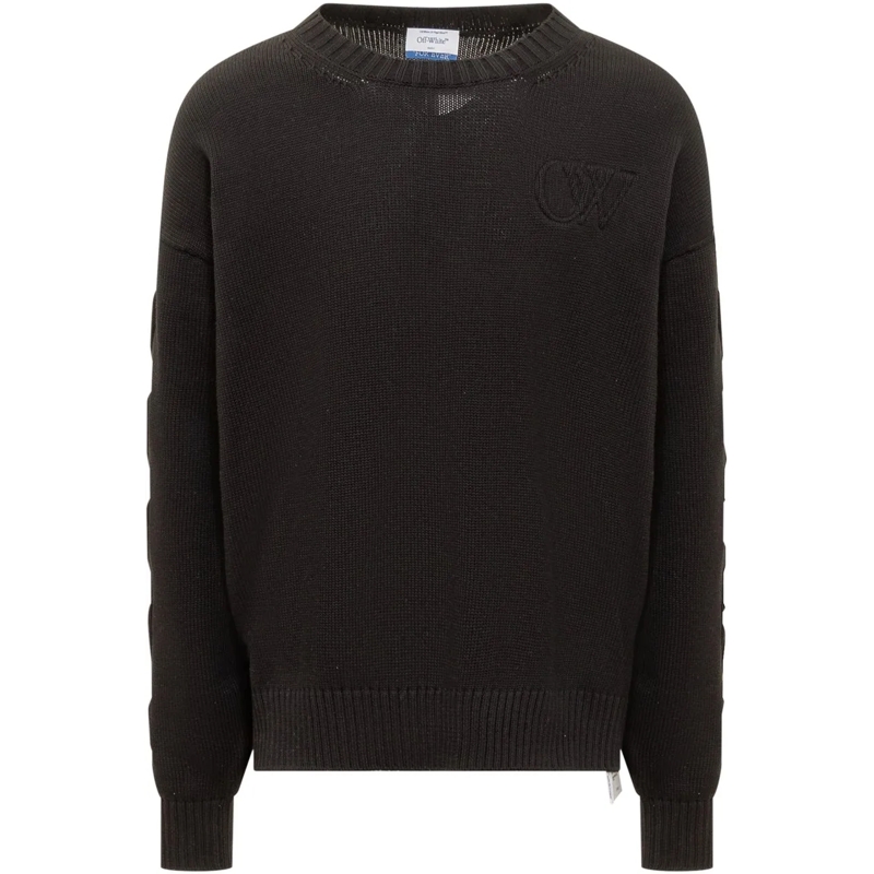 Off-White  Maglia 3D Diag schwarz