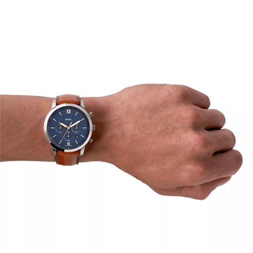 Fossil Chronographe Watch Neutra Chrono FS5453 Silver (Image 2)