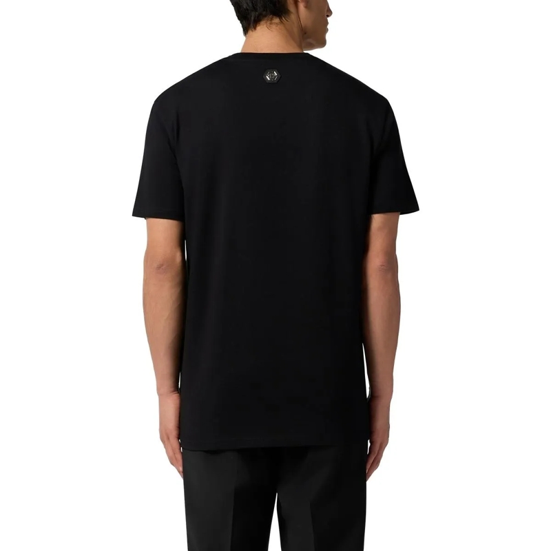 Philipp Plein T-Shirt Round Neck T-Shirt Teddy Money schwarz(Image 3)