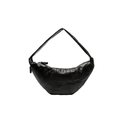 Lemaire Große Croissant Schultertasche BK999 black BK999 black Borsetta a tracolla