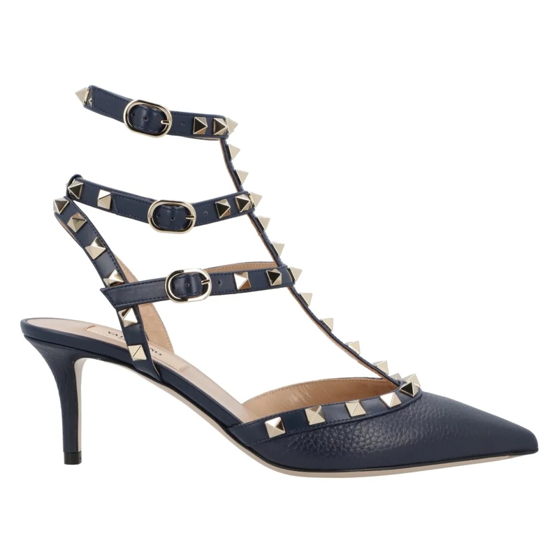 Valentino Garavani Pumps Rockstud Leather Pumps Black