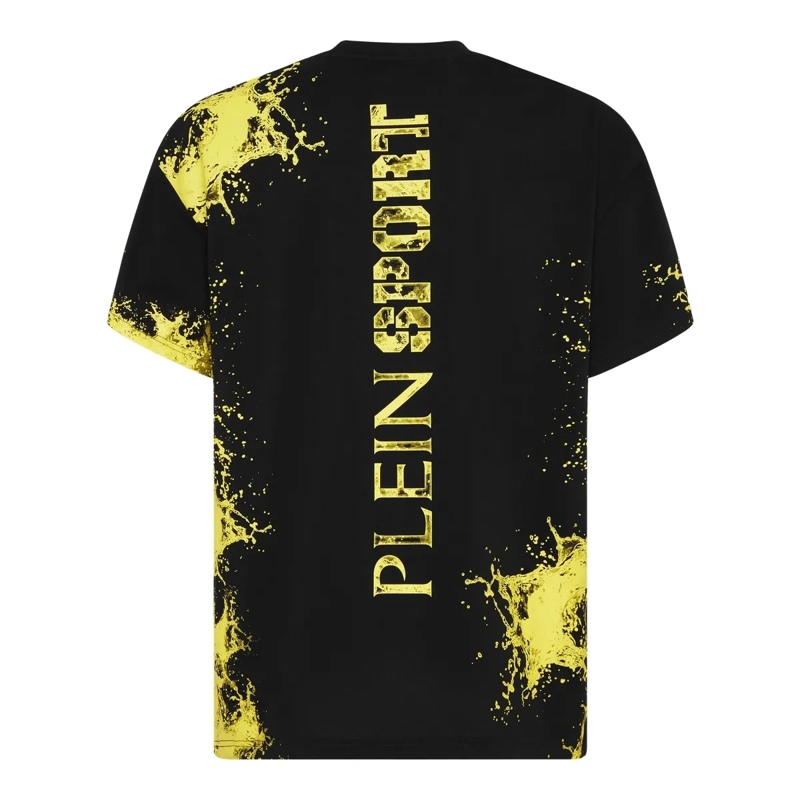Plein Sport T-Shirt T-Shirt Rundhalsausschnitt Ss Splash schwarz(Image 2)