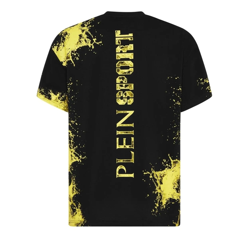 Plein Sport T-Shirt T-Shirt Rundhalsausschnitt Ss Splash schwarz(Image 2)