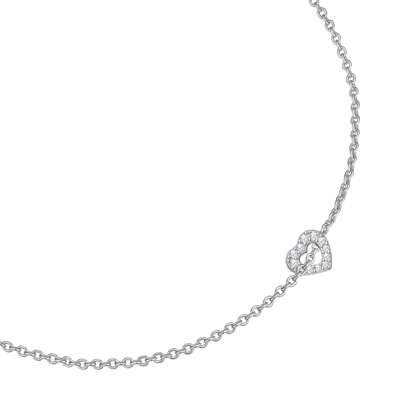 Glanzstücke München Armband Sterling Silber Armband Herz silber(Image 3)