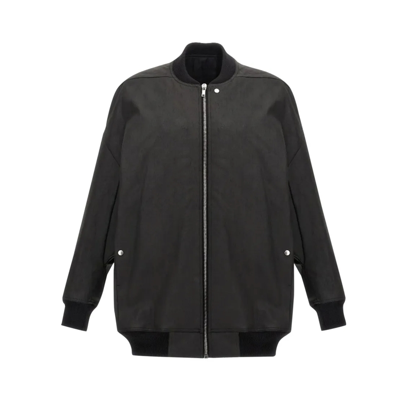 Rick Owens Bomberjack Jumbo Peter Flight Black