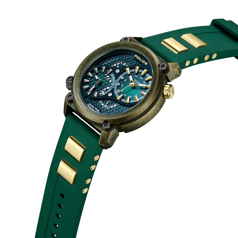 Police Automatikuhr Quarzuhr Boa grün(Image 2)