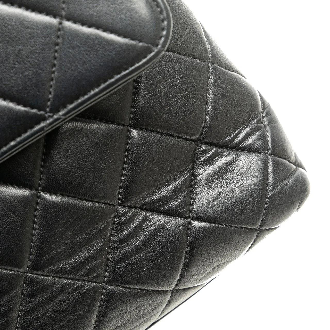 Thumbnail - Chanel Crossbody Bags - 1996-1997 Medium Lambskin Kelly Top Handle Bag - Gr. unisize - in Schwarz - für Damen