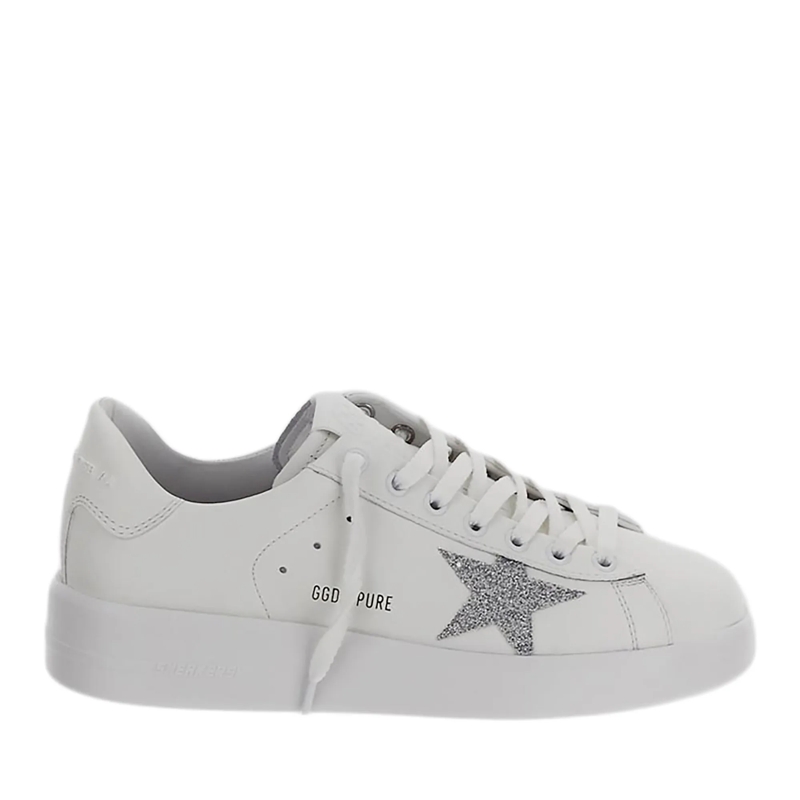 Golden Goose Lage-top sneaker Pure Star Leather Sneakers White