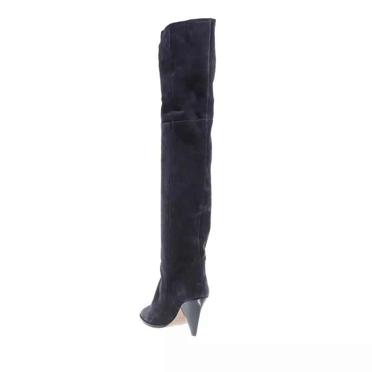 Isabel marant suede sales knee high boots