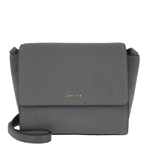 Calvin Klein Jasmine Texture Crossbody Bag Steel Grey Cross body-väskor
