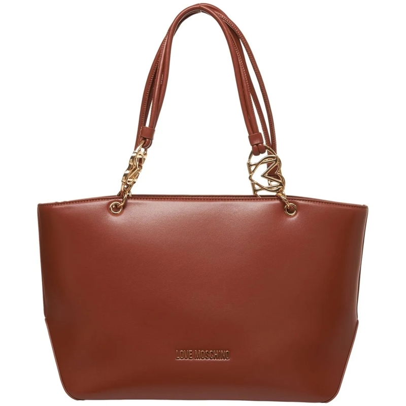 Love Moschino Fourre-tout Handbag with logo details braun