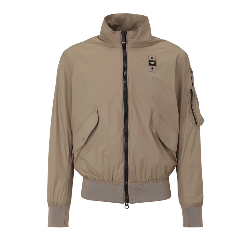 Blauer USA Daunenjacke Blouson BADGER beige