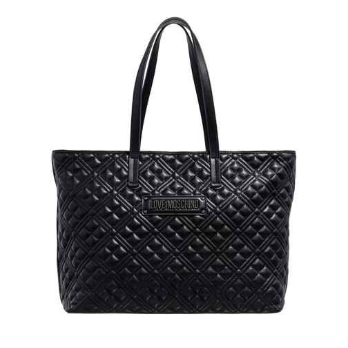 Love Moschino Quilted Bag Black Sac à provisions