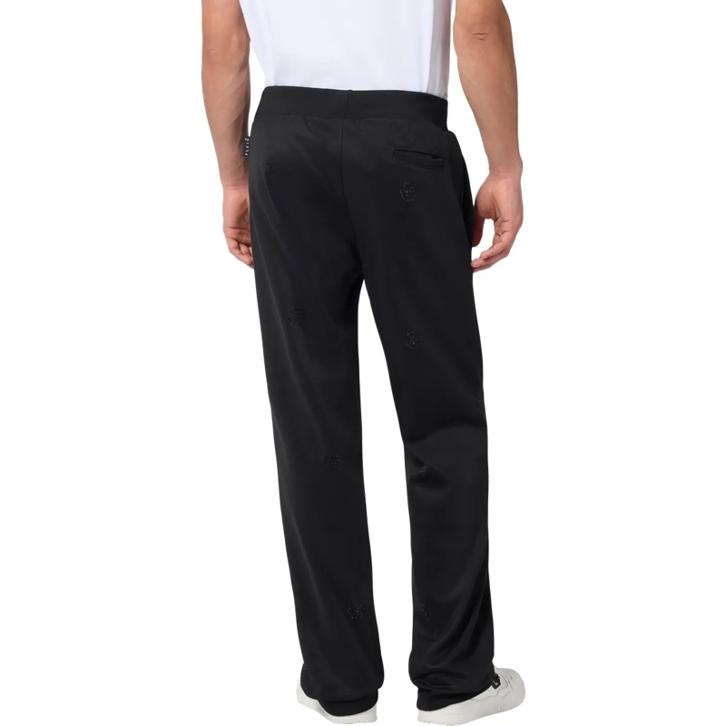 Philipp Plein Jogginghose Tracksuit Trousers Monogram Stones Monogram schwarz(Image 2)