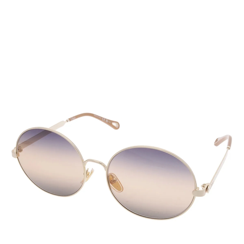 Chloé Sonnenbrille CH0281S-002 Gold-Gold-Blue