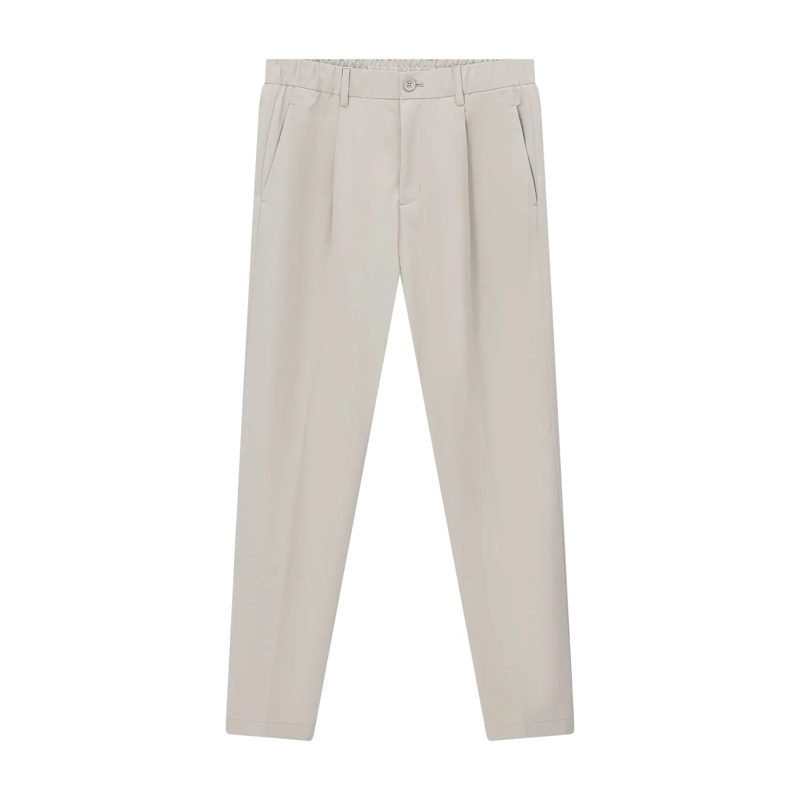 Herno Freizeithose Chino-Hose mit teilelastischem Bund blau(Image 4)